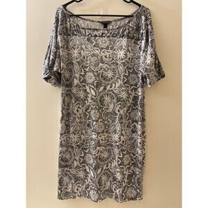 Banana Republic Women's‎ Size Large Shirt Dress Sun Cover Beach Outdoors Water